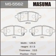 ��������� ������� �������� Suzuki/Mazda Swift/2 10- Masuma MS5562 Masuma MS5562 MS5562 ����