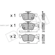 ������� ��������� Metelli 22-1040-0 Metelli 2210400 2210400 ����