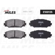 ������� ��������� Toyota Auris 07-/Corolla 1.4 07-/RAV4 06- ���. SemiMetallic Miles E100135 Miles E100135 E100135 ����