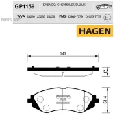 ������� ��������� �������� Sangsin Brake GP1159 Sangsin Brake GP1159 GP1159 ����