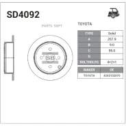 ���� ��������� Sangsin Brake SD4092 Sangsin Brake SD4092 SD4092 ����