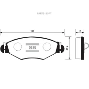 ������� ����. �������� Hi-Q Peugeot 206 Sangsin Brake SP1179 Sangsin Brake SP1179 SP1179 ����