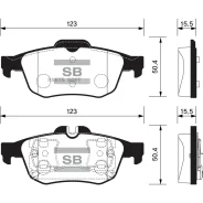 ������� ����. �������� Hi-Q Renault Samsung SM5(NEW) 11- R Sangsin Brake SP1396 Sangsin Brake SP1396 SP1396 ����