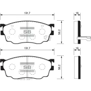 ������� ����. �������� Hi-Q Mazda 626 ES 98-02 (D755) Sangsin Brake SP1529 Sangsin Brake SP1529 SP1529 ����
