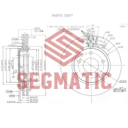 ���� ��������� Dodge/Mitsubishi Caliber/Lancer 08- �����. Segmatic SBD30093016 Segmatic SBD30093016 SBD30093016 ����