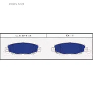 ������� ��������� Lexus GS 300 93-97/Toyota Supra 3.0 93-98 ������ SemiMetallic Tatsumi TCA1115 Tatsumi TCA1115 TCA1115 ����