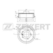 ������� ����. ����. MB A-Class (W168) 97- Zekkert BS-6114 Zekkert BS6114 BS6114 ����