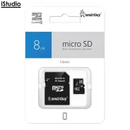 ����� ������ MicroSD + ������� 8Gb SmartBuy (class 10) ����