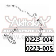 ���� ������������� �������� ������ Nissan Nissan Presage U30 1998-2003 ASVA 0223004 ASVA 0223004 0223004 ����