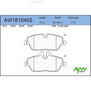 ������� ��������� �������� BMW 1(E81/7) 1.6-2.0 06-12, MINI Mini 1.6 06 Aywiparts AW1810402 Aywiparts AW1810402 AW1810402 ����