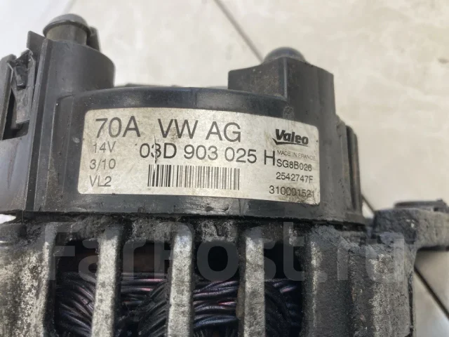 ��������� Skoda Fabia 2 2007-2015 03D903025H 1.2 CHF 03D903025H ����