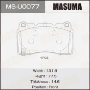 ������� ��������� �������� Masuma, ��������, �������� �� ��� (4 ��), ���. MS-U0077 MSU0077 ����
