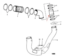 ����� ������� ������ ��� Mercruiser V6-V8 32-14358T ������. ����