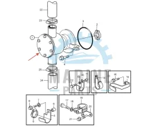 ����� ��������� ���� ��� AD41 31 KAD Volvo Penta 3583115 ����