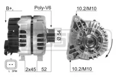 ��������� 14V 120A ERA 210604 210604 ����