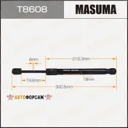 ���� ������� ��������� Masuma, L=320.5mm (1/40) Masuma T8608 Masuma T8608 ����