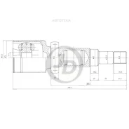 ���� ���������� JUST Drive JCN0174 FO Focus II CB4 08-11 JUST Drive JCN0174 JCN0174 ����