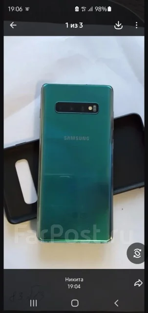Samsung Galaxy S10+. �/�, 128 ��, �������, 4G LTE, Dual-SIM ����