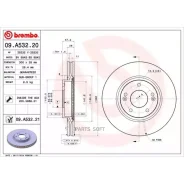 ���� ��������� UV Coated | ����� | Brembo 09A53221 Brembo 09A53221 09A53221 ����
