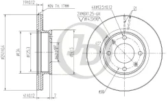 ���� ��������� �������� DF6040 241x19 4 ��� HY Getz TB 02-09 ��� ABS JD JBD0016 JBD0016 ����