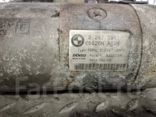 ������� BMW X5 2002 12412247391 E53 M57D30 12412247391 ����