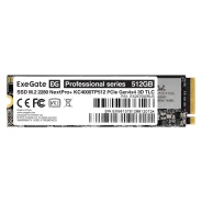 ���������� SSD M.2 2280 512�� ExeGate NextPro+ KC4000TP512 PCIe Gen4x4, NVMe, 22x80mm, 3D TLC ����