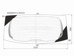 ������ ������ (���� �������/ �������) Suzuki Baleno 22- 8042BGNH1U RW/H/X 8042BGNH1URW ����