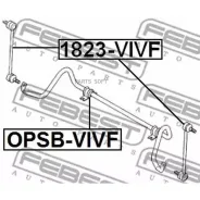 ���� ������������� Nissan Primastar X83 2002.07- �����. Febest 1823VIVF 1823VIVF ����