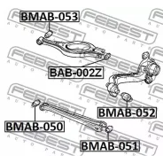����������� ������ ����� BMW X3 E83 LCI 2006-2010 ����. Febest BAB002Z BAB002Z ����
