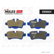 ������� ��������� ������ (����� Ceramic ����� PRO) MINI Cooper 06-/ONE/Clubman 07- (TRW GDB1766) E510531 Miles E510531 E510531 ����