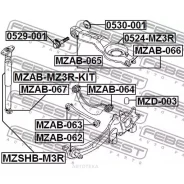 ����������� ������� ������������ Febest MZAB067 Febest MZAB067 MZAB067 ����