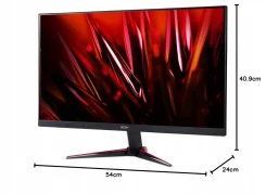 Acer. 23.8", ���������� �� (LCD, LED, QLED) ����
