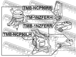 ����������� ������ ������� ��������� ��� ����, ��� Febest [TMB1Nzferr] TMB1NZFERR ����