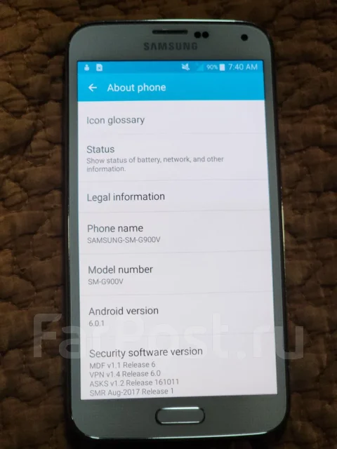 Samsung Galaxy S5. �/�, 16 ��, �����, 3G, 4G LTE ����