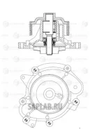 ����� ������� (�����) MB C209/W463/W164/W251/W221 3.0CDi 05 LWP15323 ����