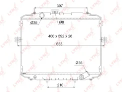 �������� ���������� ������ MT Hyundai H-100 Porter 2.5D (96-) [MT] RB1060 ����