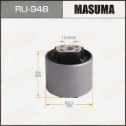 ����������� Masuma Skoda Octavia 08-13 rear RU-948 RU948 ����