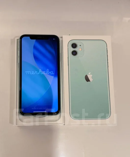 Apple iPhone 11. �/�, 128 ��, �������, 3G, 4G LTE, NFC, eSIM, ������� �������, ������������ ������� ����