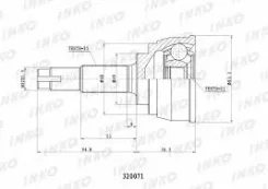 ���� ������� 25/21 | ����� | INKO 320071 320071 ����