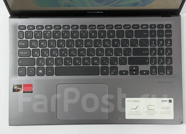 Asus VivoBook. 15.6", 2,4����, ��� 6 ��, ���� 1 024���, WiFi: 1, Bluetooth: 1 ����
