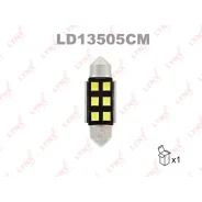 ����� ������������ LYNXauto Festoon C5W (SV8.5, T11x35), 12�, 5��, 7000�, 1 ��, ���. LD13505CM LD13505CM ����