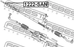���� ������� Hyundai Santa FE (CM) (2005) [178Febest1222SAN] 1222SAN ����