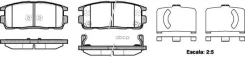 ������� �������� �. Opel Antara 2.0CDTi/2.4i/3.2i 07 1260 12 FDB1935=223639 SBS [1605123] ! [178Remsa126012] 1260 ����