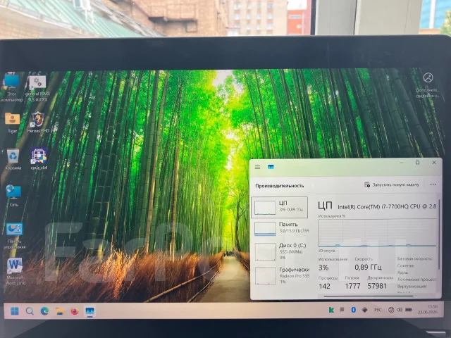 Apple MacBook Pro 15 2017 Mid. 15", 2,8����, ��� 16 ��, ���� 256���, WiFi: 1, Bluetooth: 1, ����������� �� 6��. ����