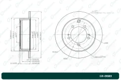 ���� ��������� G-Brake GR01683 Gbrake GR01683 ����