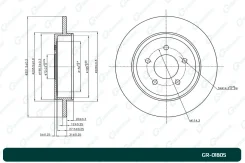���� ��������� G-Brake GR01805 Gbrake GR01805 ����