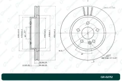 ���� ��������� G-Brake GR02712 Gbrake GR02712 ����