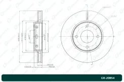 ���� ��������� G-Brake GR20854 Gbrake GR20854 ����