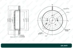 ���� ��������� G-Brake GR21471 Gbrake GR21471 ����