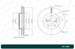 ���� ��������� G-Brake GR22180 Gbrake GR22180 ����